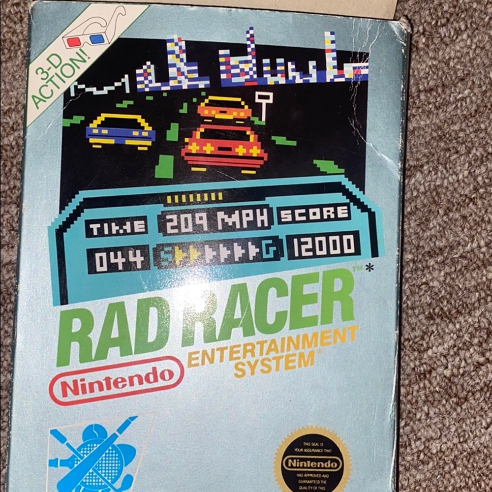 Rad racer NES